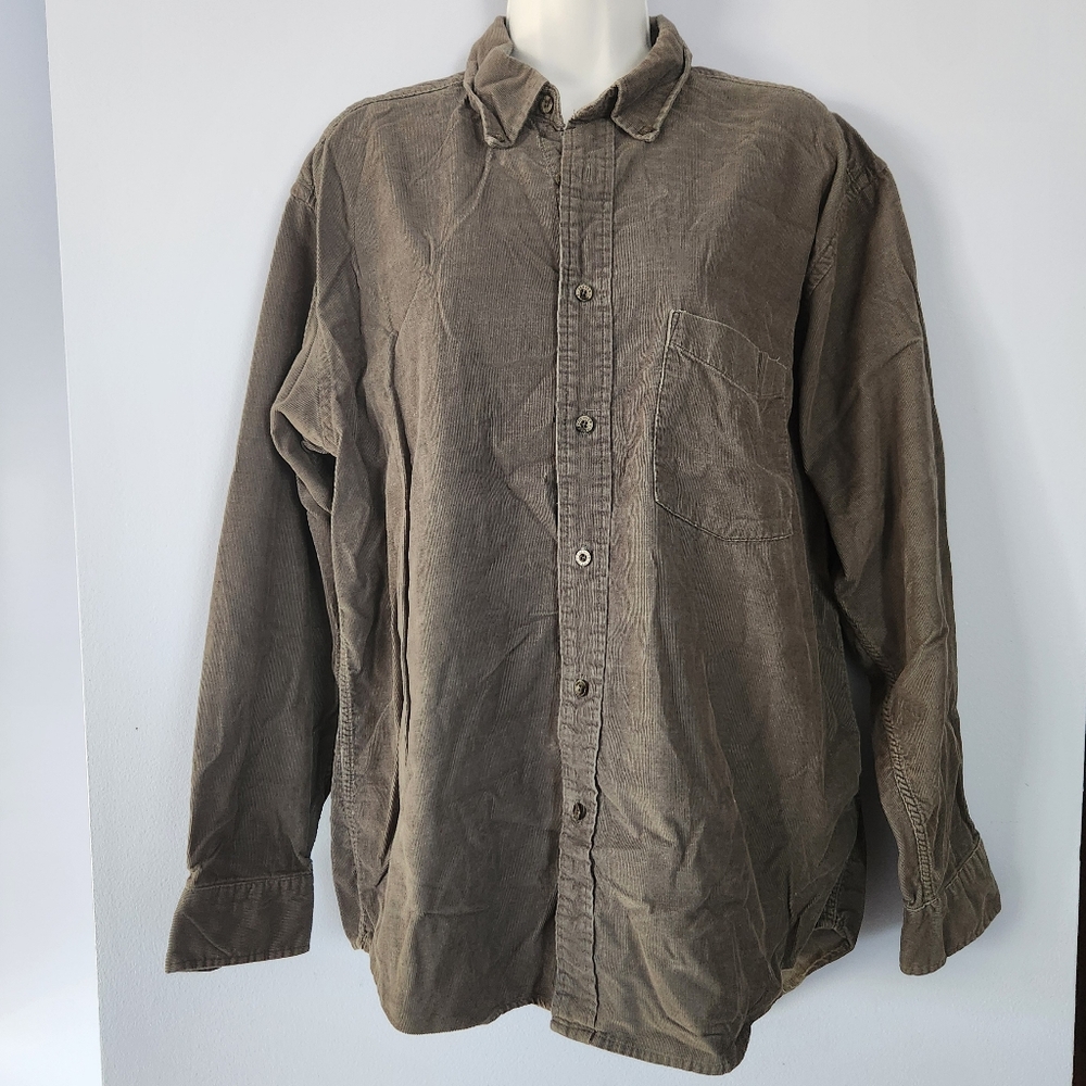 Denver Hayes Corduroy Button Down Shirt